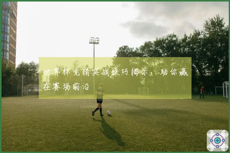 世界杯竞猜实战技巧揭示，助你赢在赛场前沿
